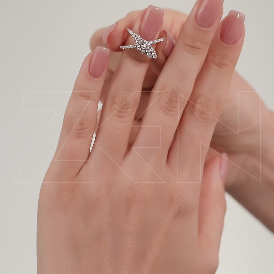 0.65 ct. Design Diamantring