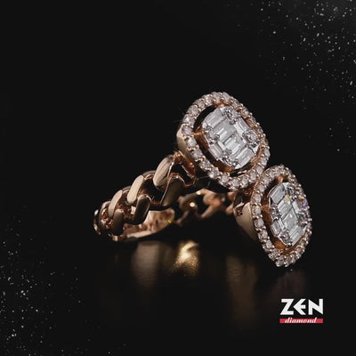 0.76 ct. Baguette Diamond Ring
