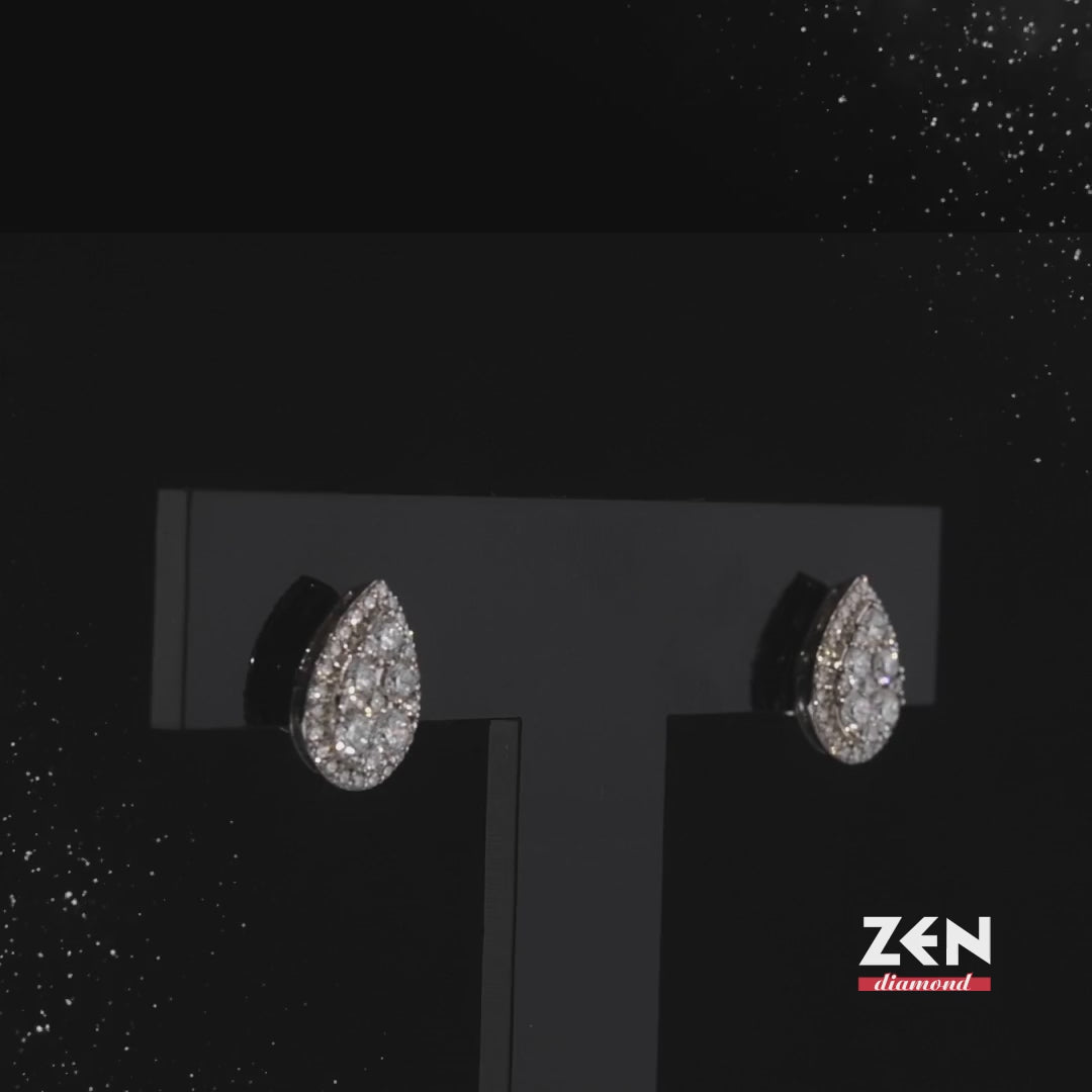 1.42 ct. Design Diamond Stud Earrings