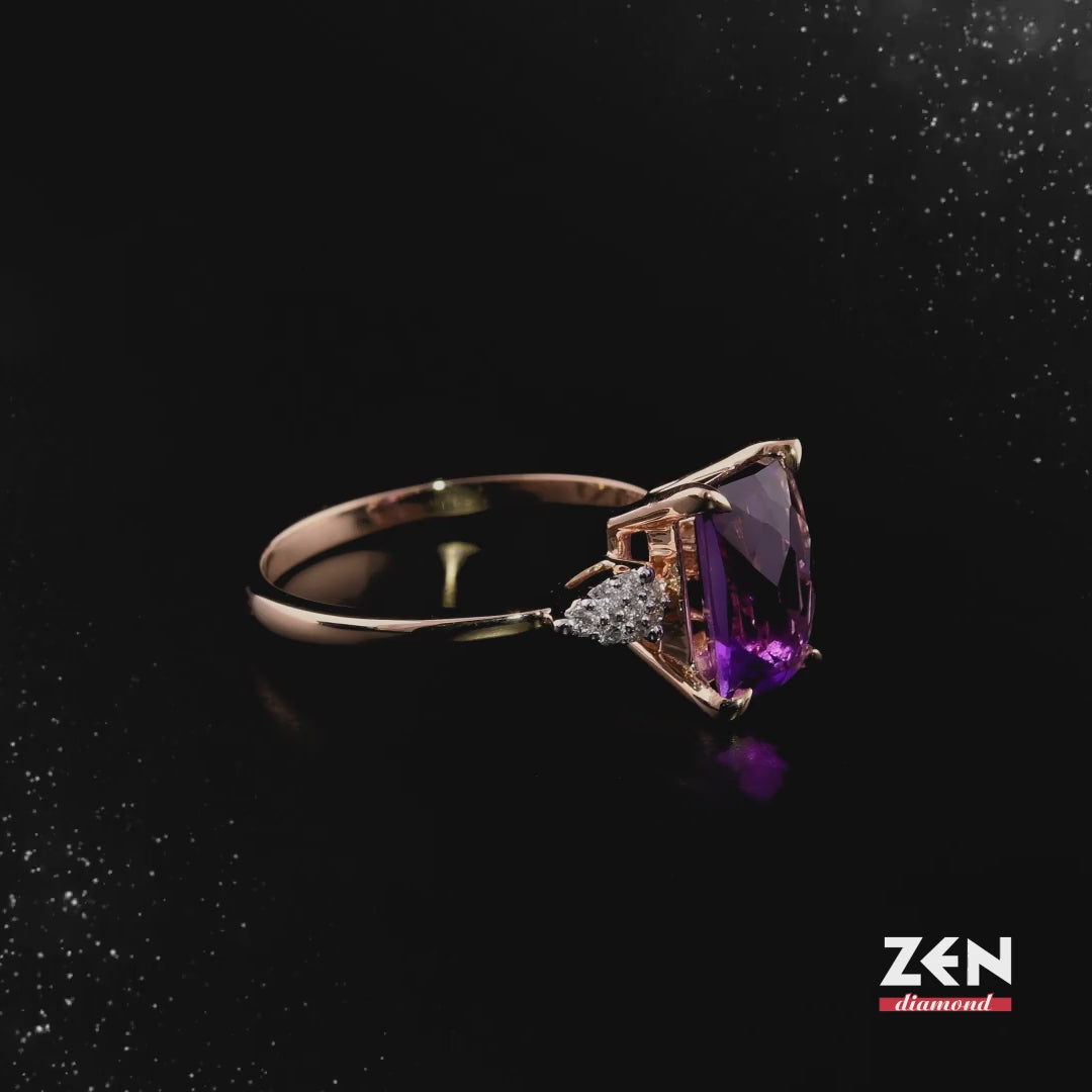 1.83 ct. Amethyst Ring