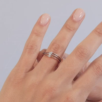 0.16 ct. Design Diamantring