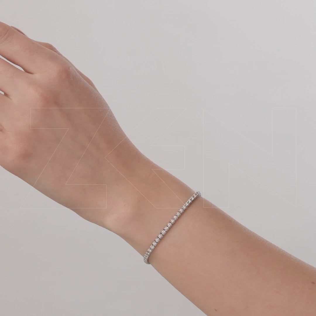 2.00 ct. Diamant Tennisarmband