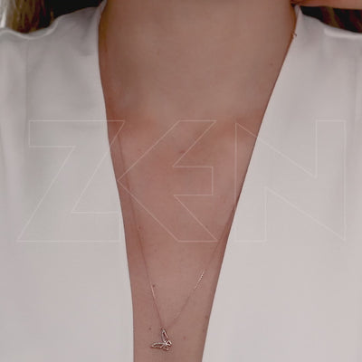 0.03 ct. Design Diamant Halskette