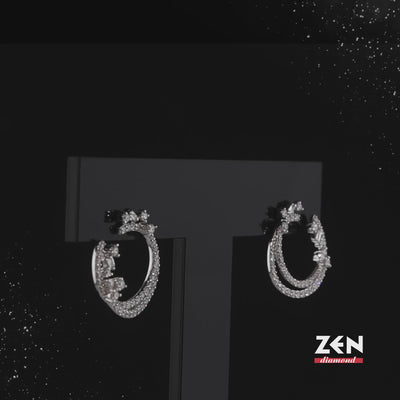 1.00 ct. Design Diamond Earrings