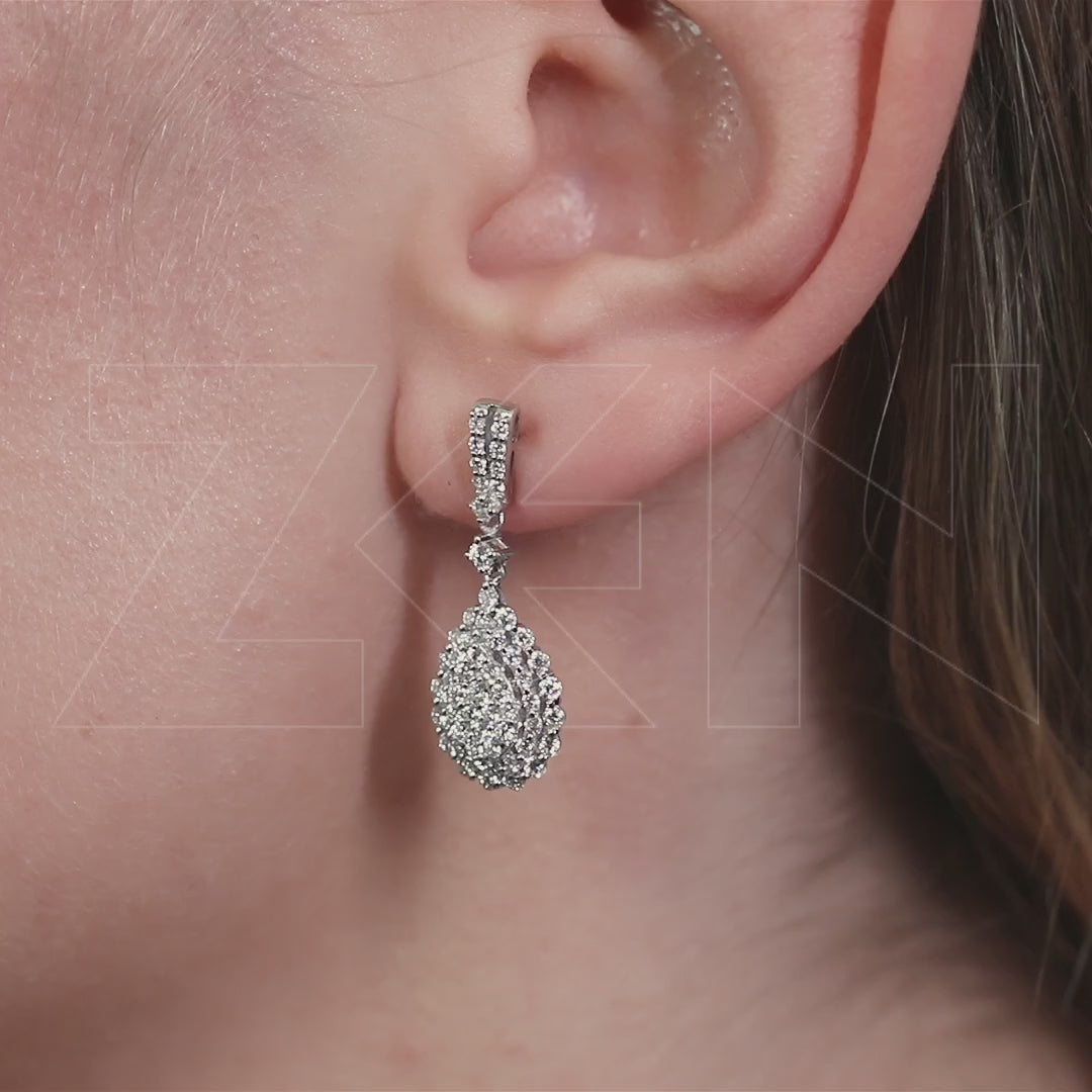 1.25 ct. Design Diamant Ohrringe