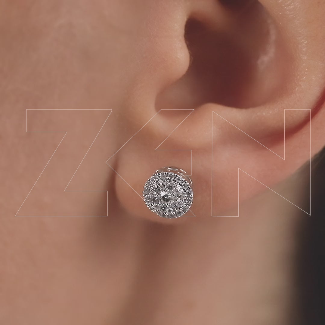 0.46 ct. Design Diamond Stud Earrings
