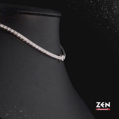 1.19 ct. Choker Diamant Halskette