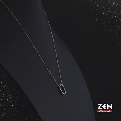 0.09 ct. Design Diamant Halskette