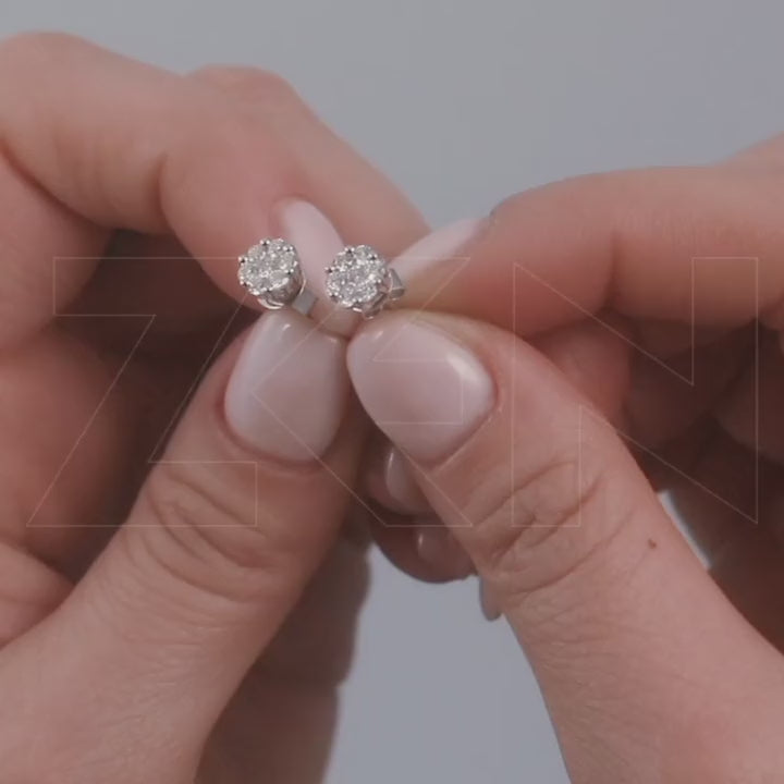 0.44 ct. Reina Diamond Stud Earrings