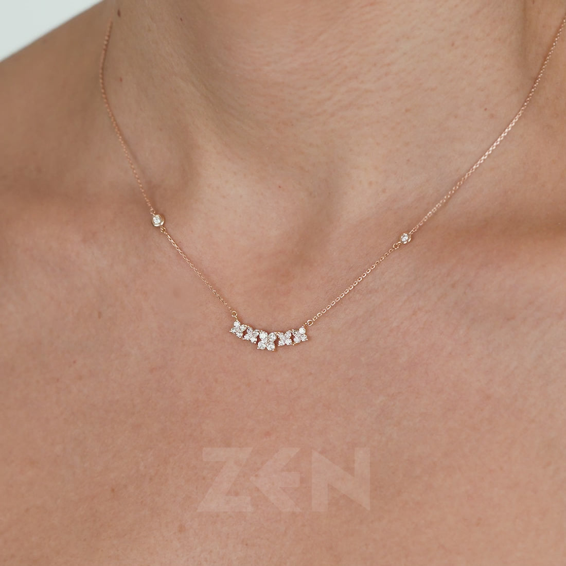 0.61 ct. Design Diamond Necklace