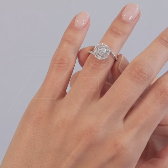 0.54 ct. Design Diamantring