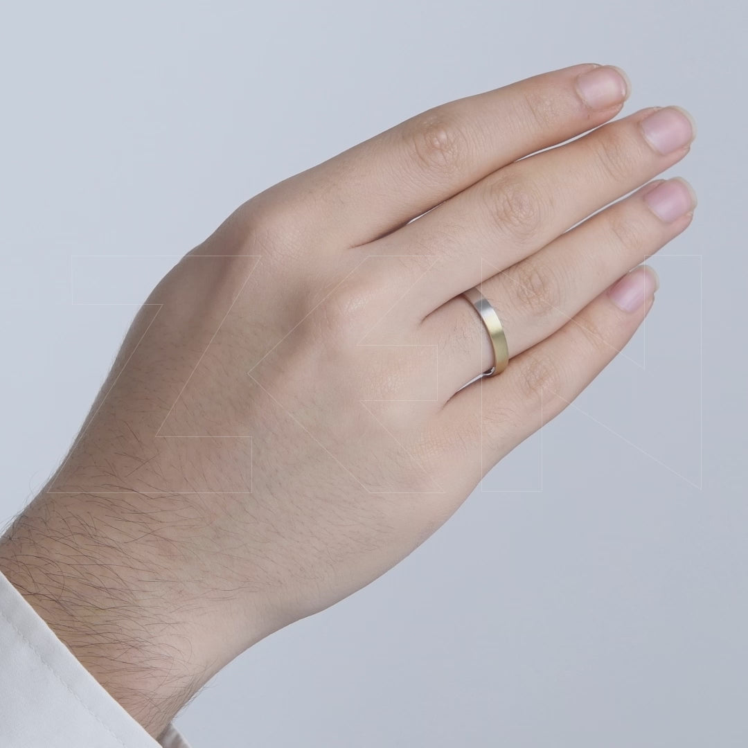 Modern Wedding Ring for Men