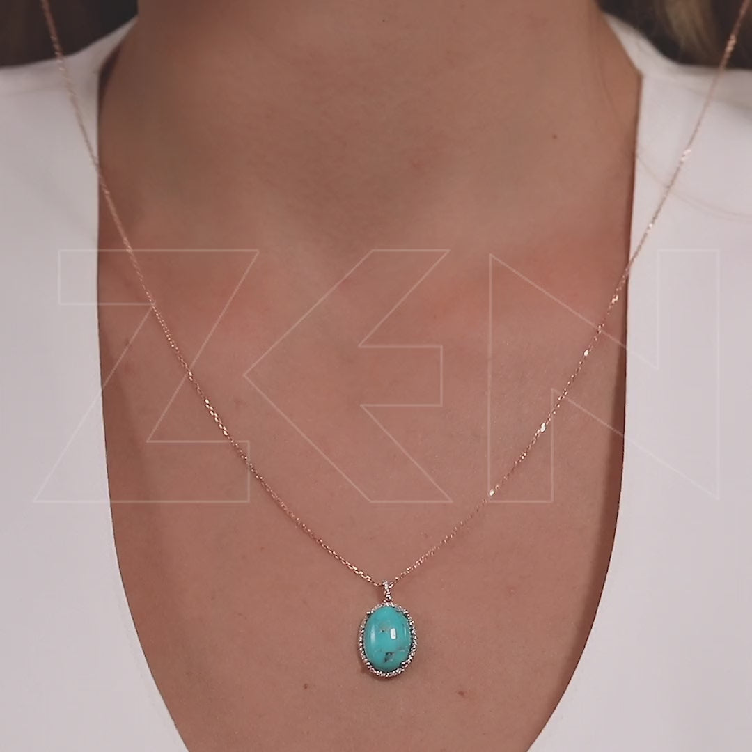 4.01 ct. Turqouse Necklace