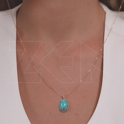 4.01 ct. Turqouse Necklace