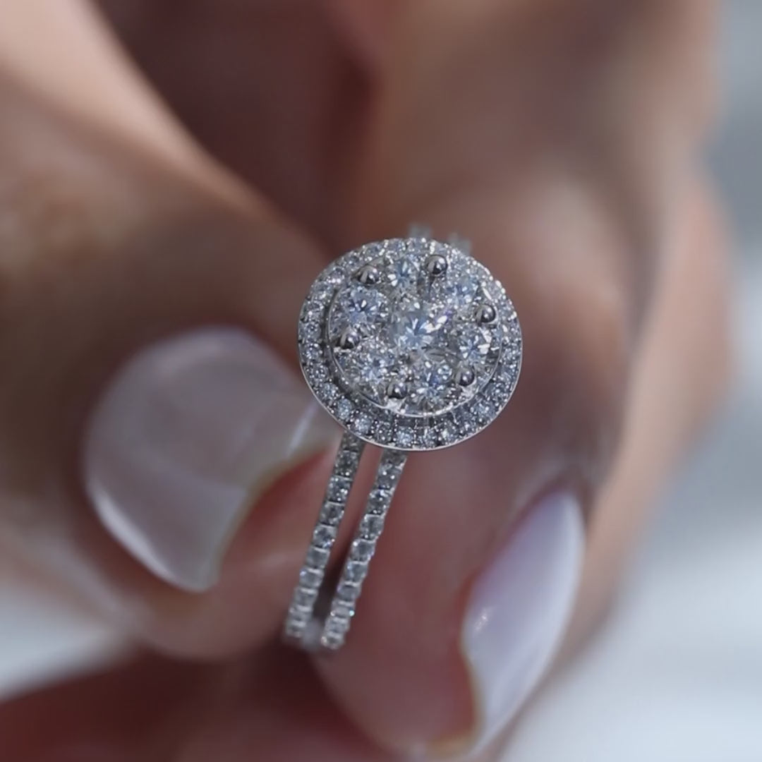 0.73 ct. Design Diamantring