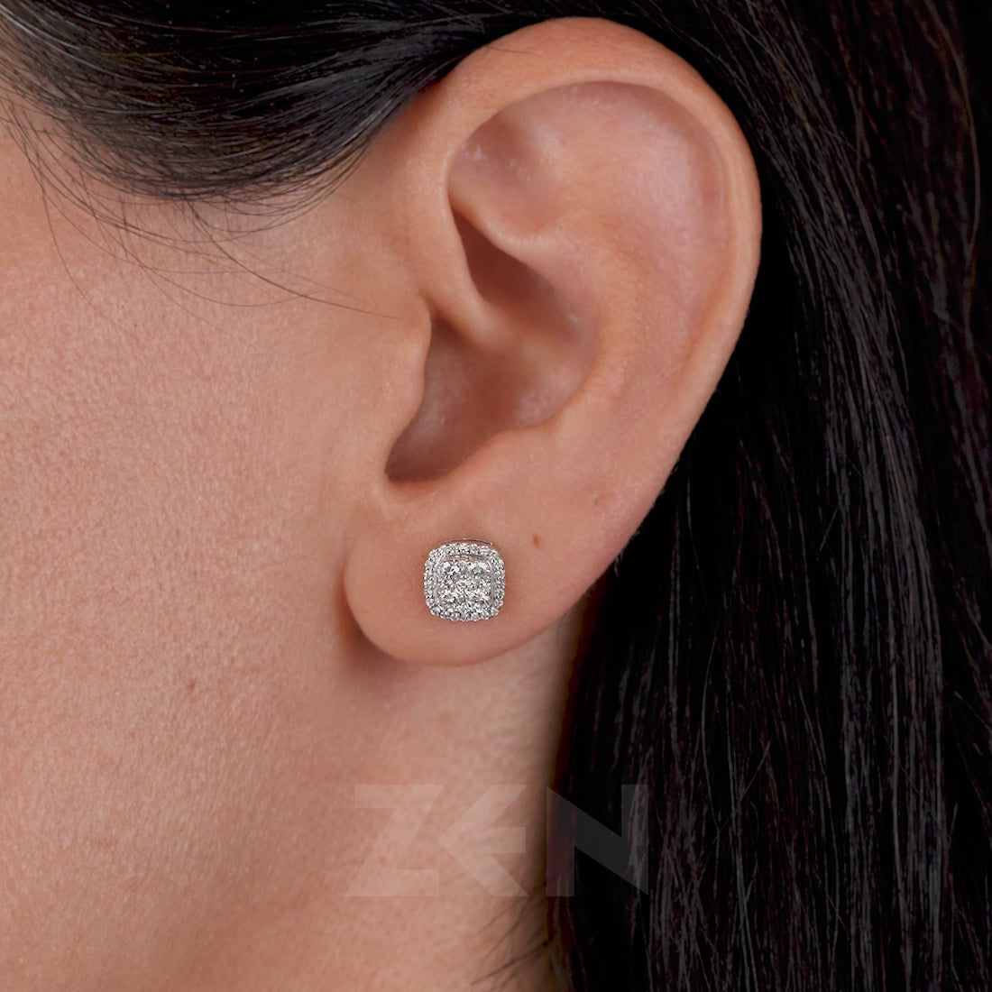 0.46 ct. Harmonie Diamant Ohrstecker
