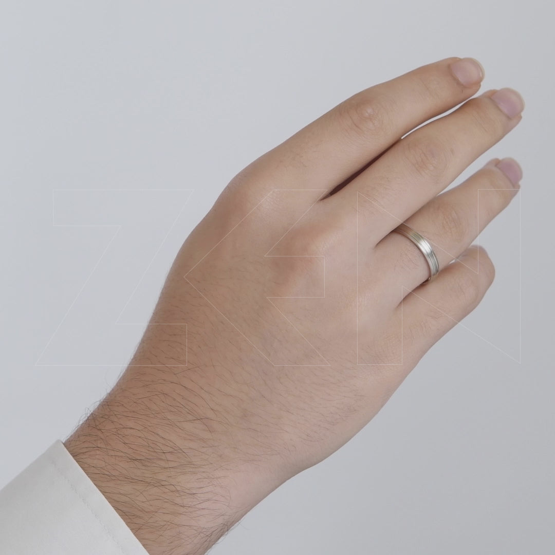 Modern Wedding Ring for Men