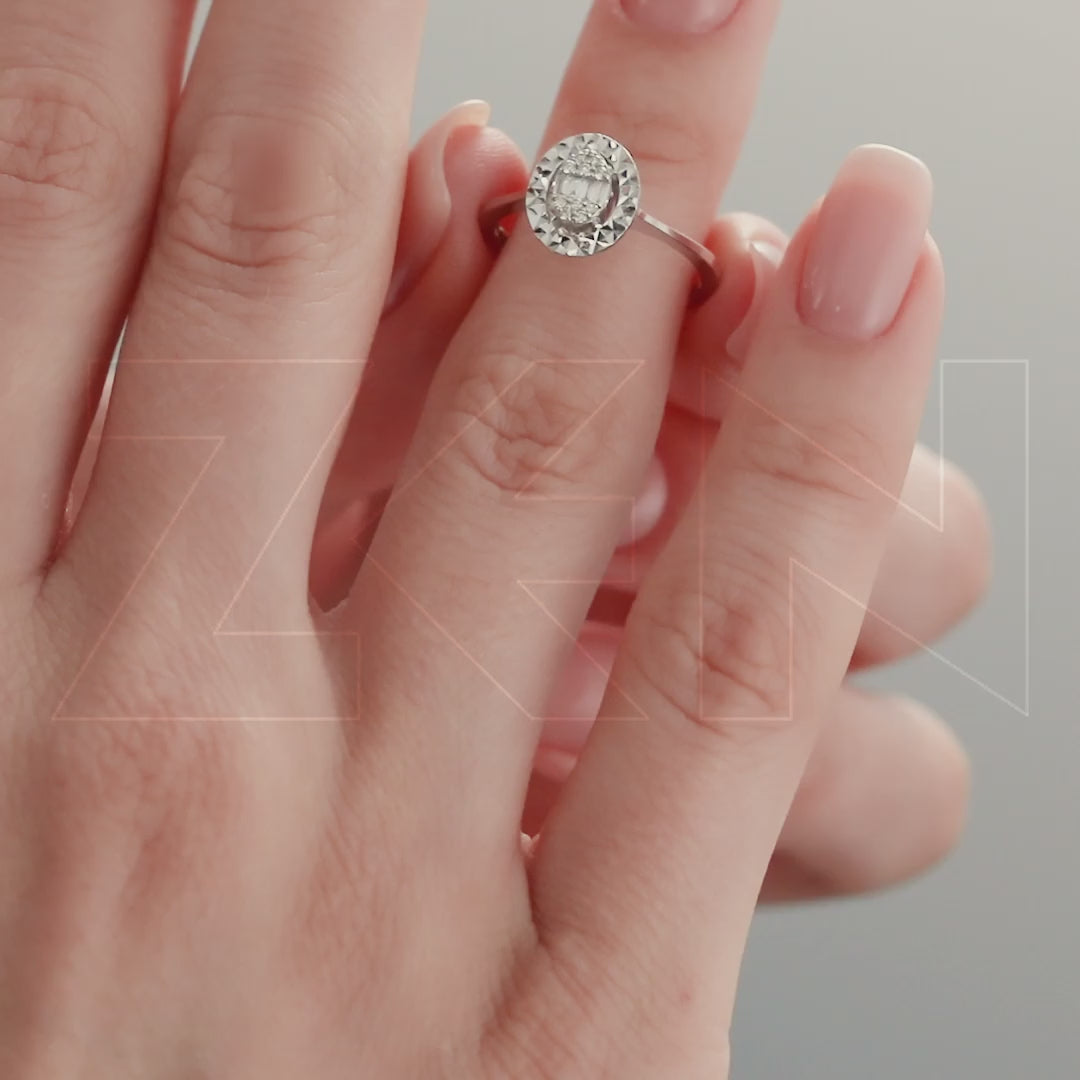 0.10 ct. Design Diamantring