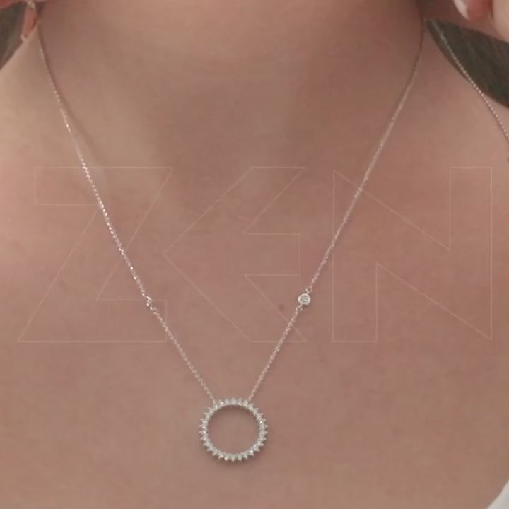 1.65 ct. Design Diamant Halskette
