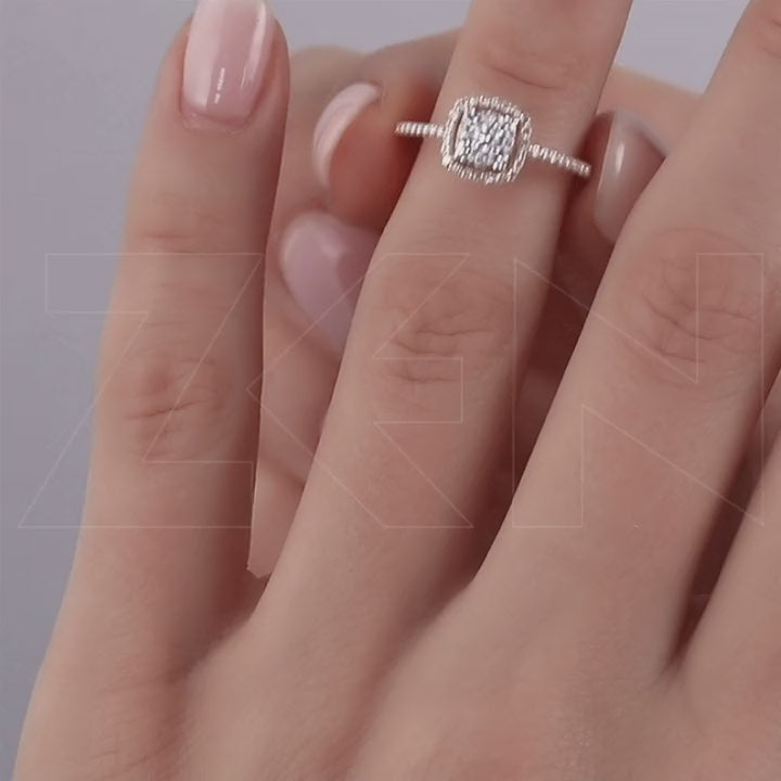 0.39 ct. Harmonie Diamantring