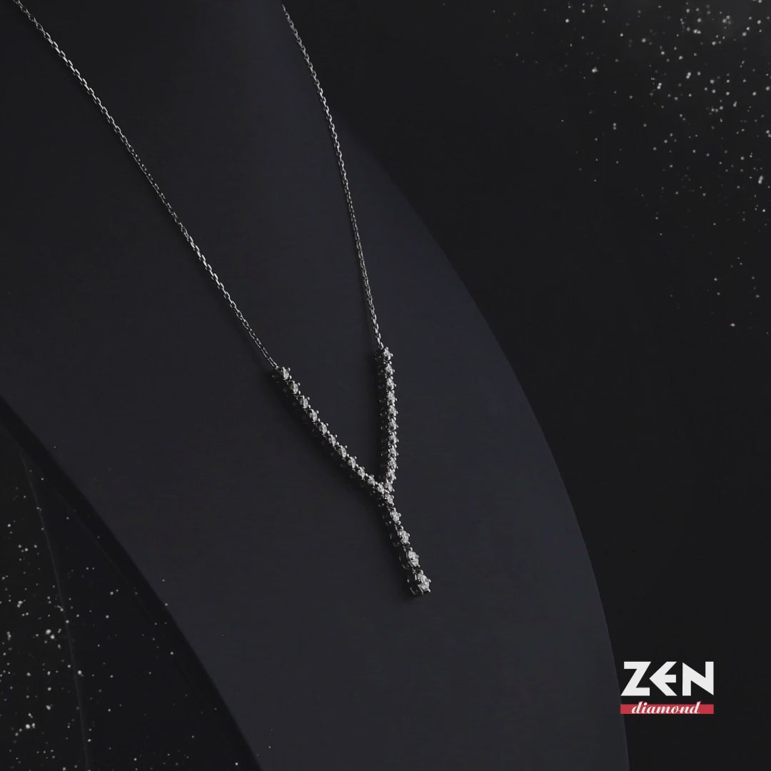 1.00 ct. Design Diamant Halskette