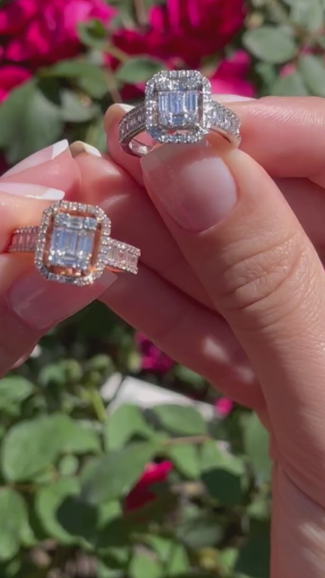 1.00 ct. Baguette Diamond Ring