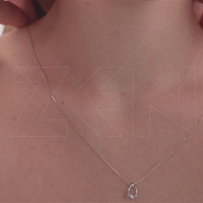 0.08 ct. Design Diamant Halskette