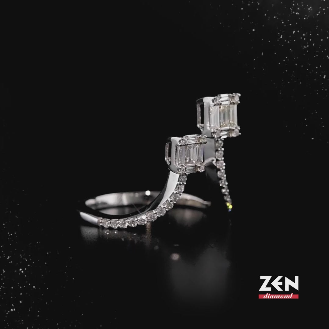 0.50 ct. Baguette Diamond Ring