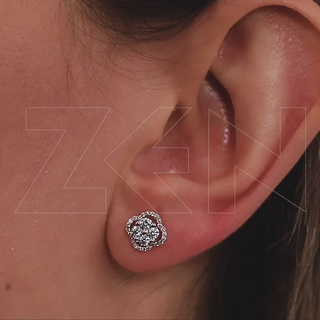 0.55 ct. Design Diamant Ohrringe