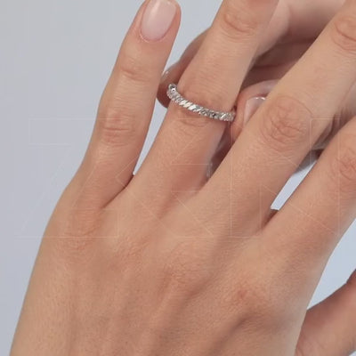 0.33 ct. Memoire Diamantring