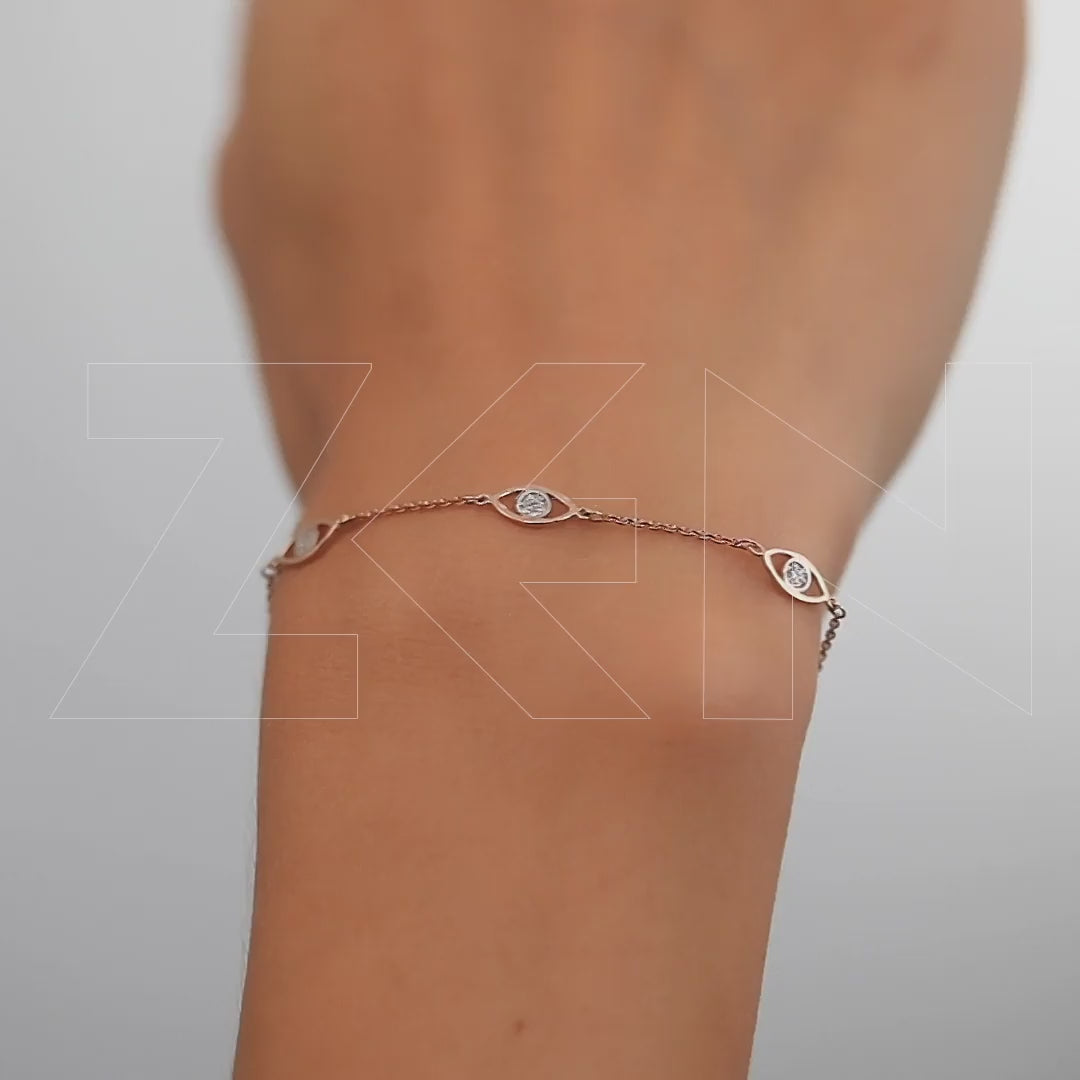 0.04 ct. Design Diamantarmband