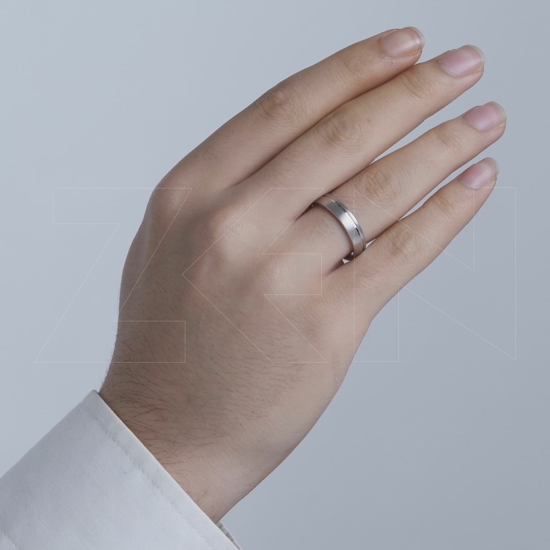 Modern Wedding Ring for Men