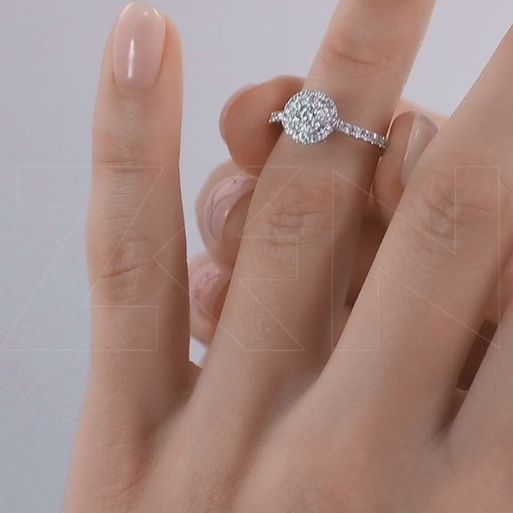 0.60 ct. Design Diamantring