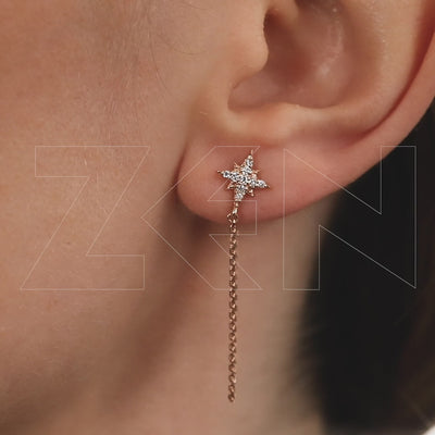0.15 ct. Design Diamant Ohrringe