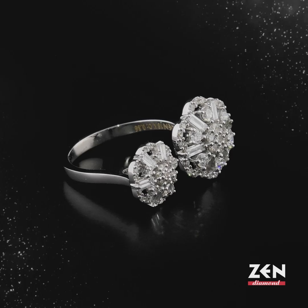 0.86 ct. Design Diamantring