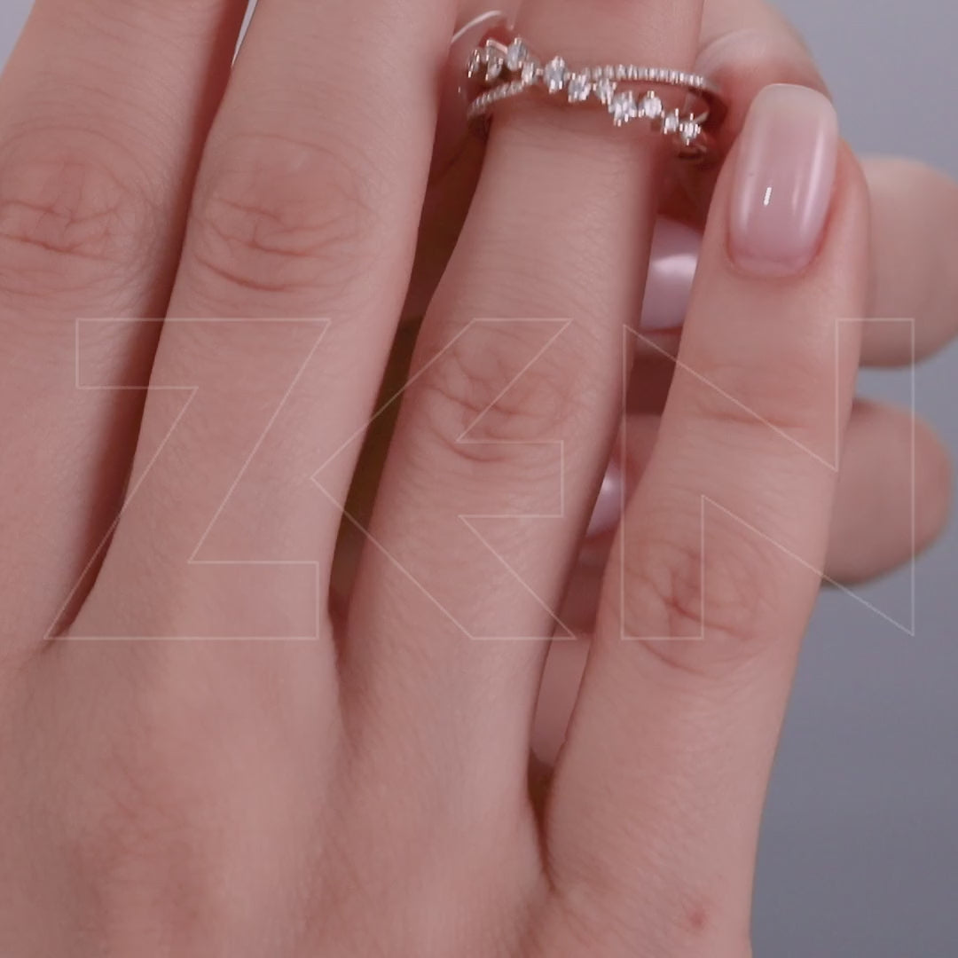 0.37 ct. Harmonie Diamantring
