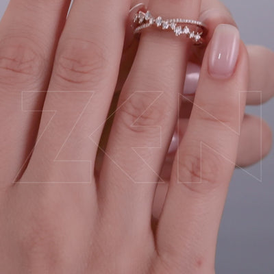 0.37 ct. Harmonie Diamantring
