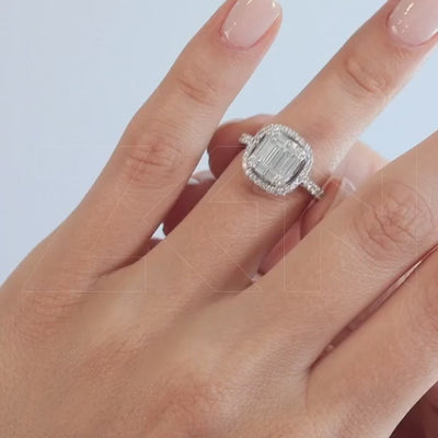 1.12 ct. Baguette Diamond Ring