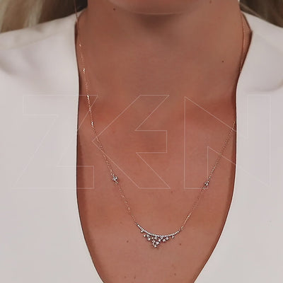 0.33 ct. Design Diamant Halskette