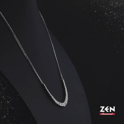 1.10 ct. Tennis Diamant Halskette