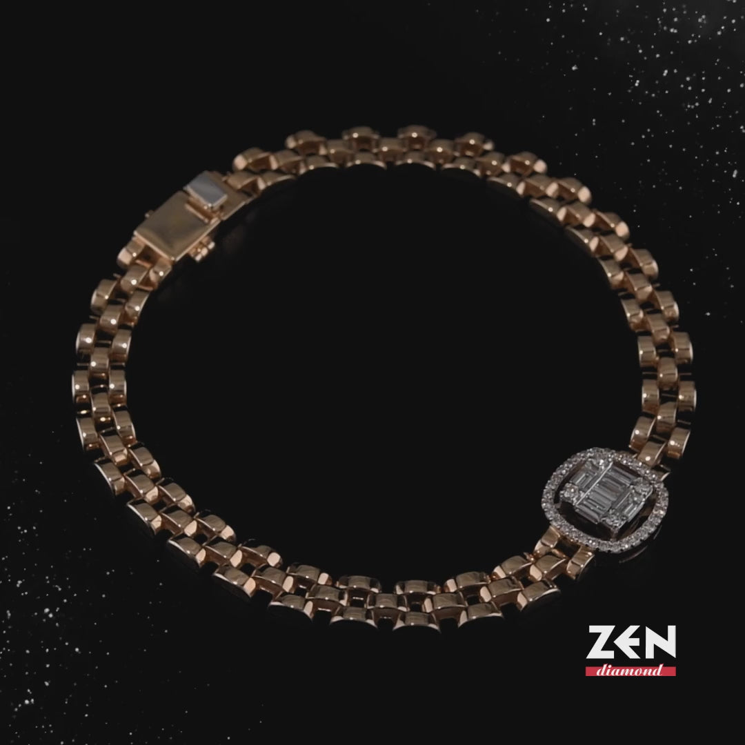 0.40 ct. Design Diamantarmband