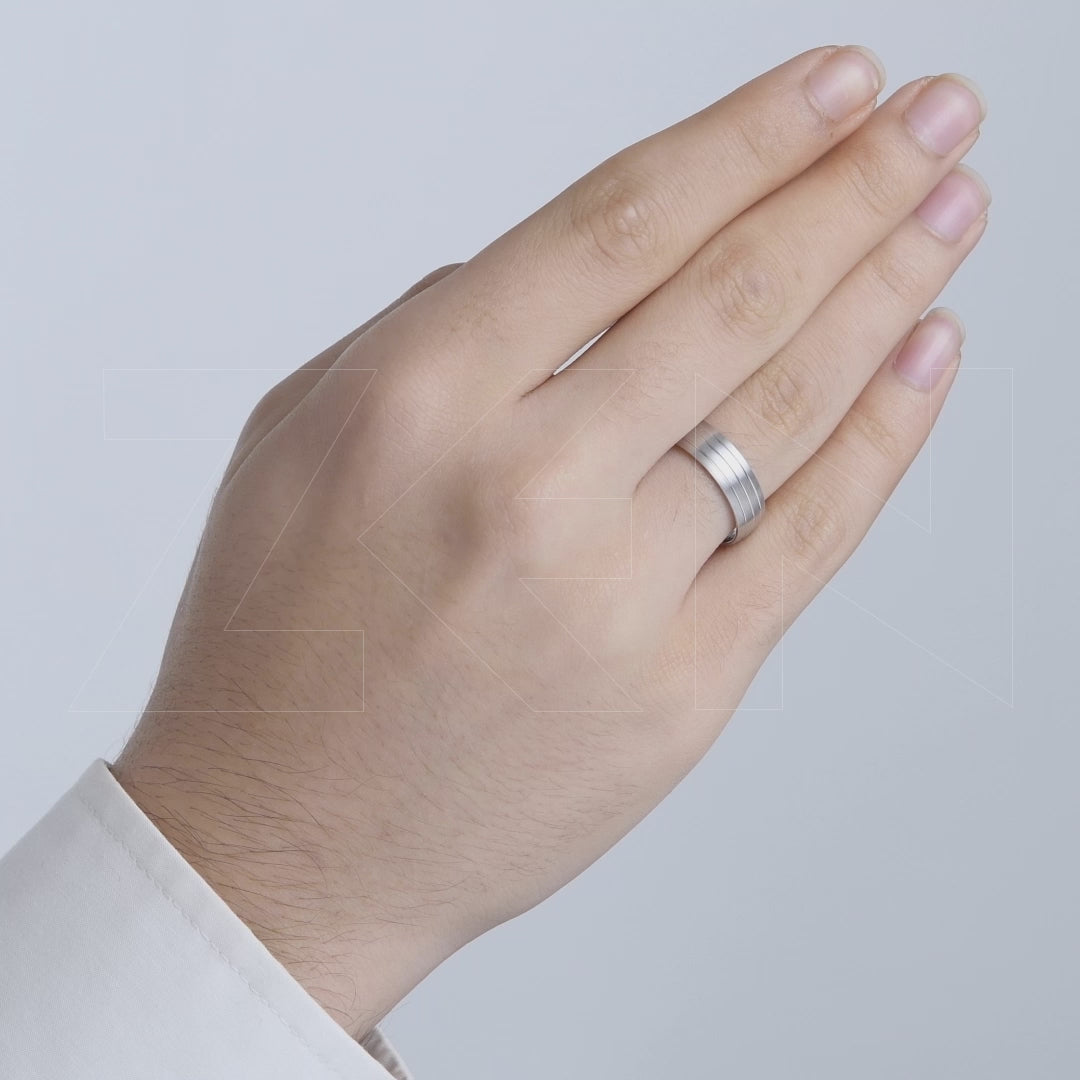 Modern Wedding Ring for Men
