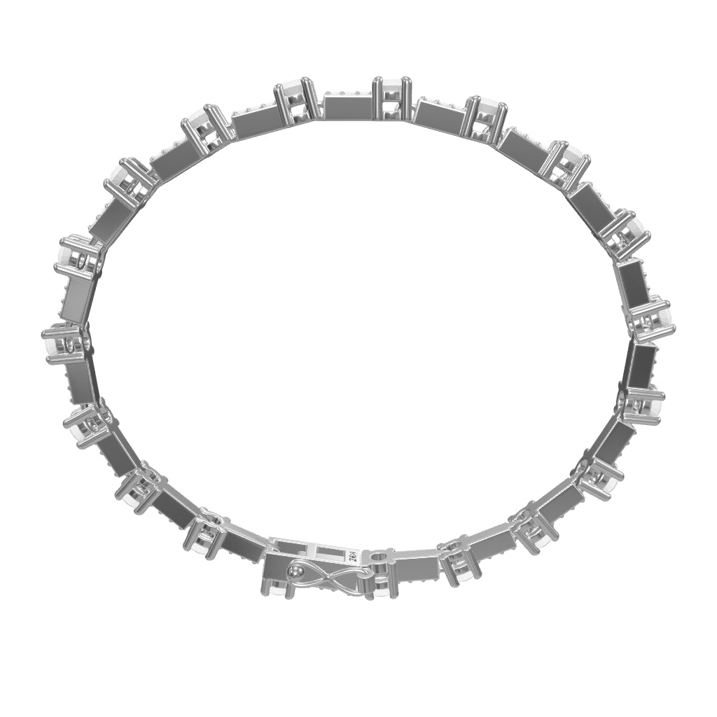 3.00 ct. Diamant Tennisarmband