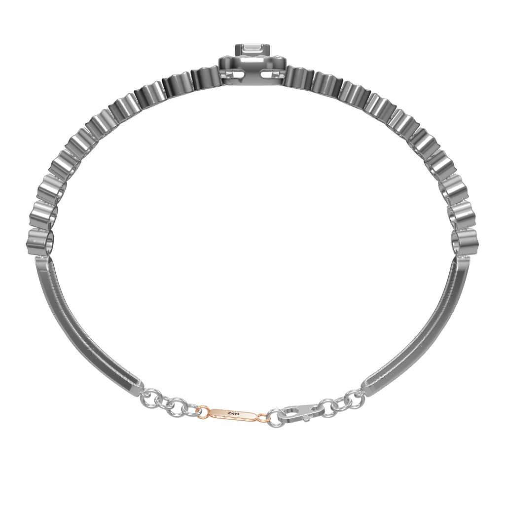 0.31 ct. Baguette Diamantarmband