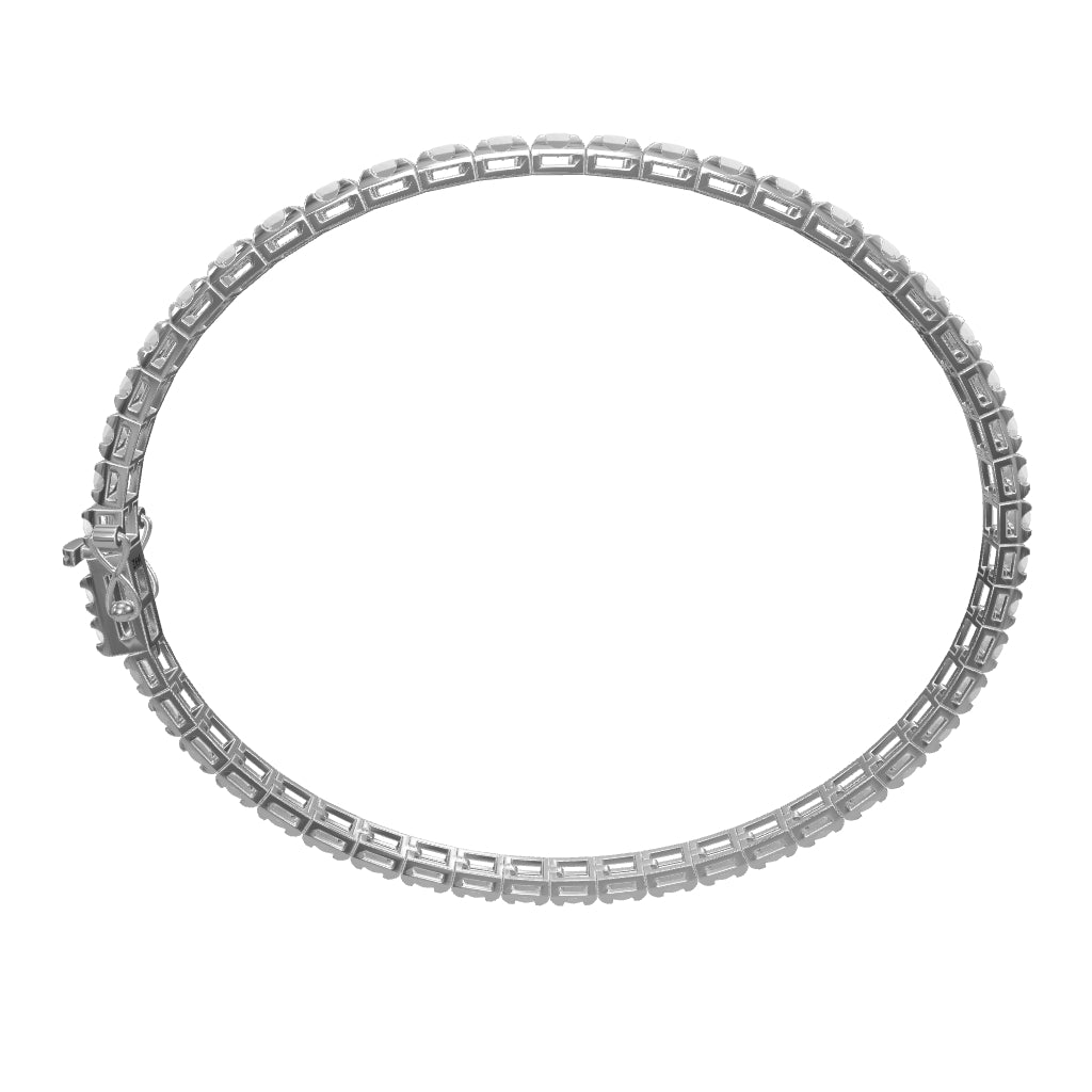 1.00 ct. Diamant Tennisarmband