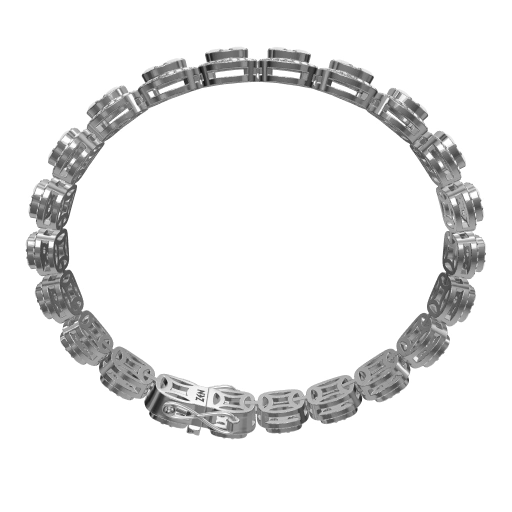 5.95 ct. Design Diamantarmband