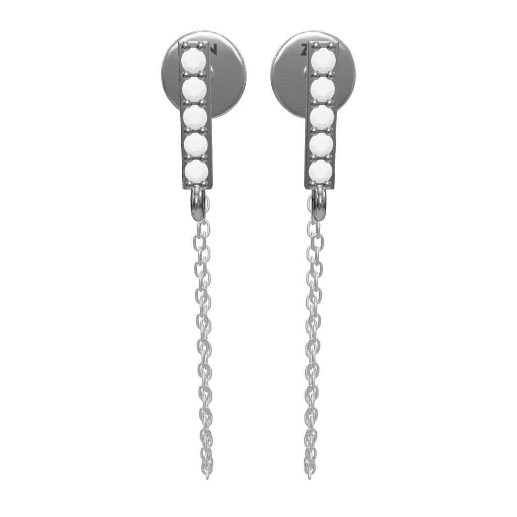 0.12 ct. Design Diamant Ohrringe