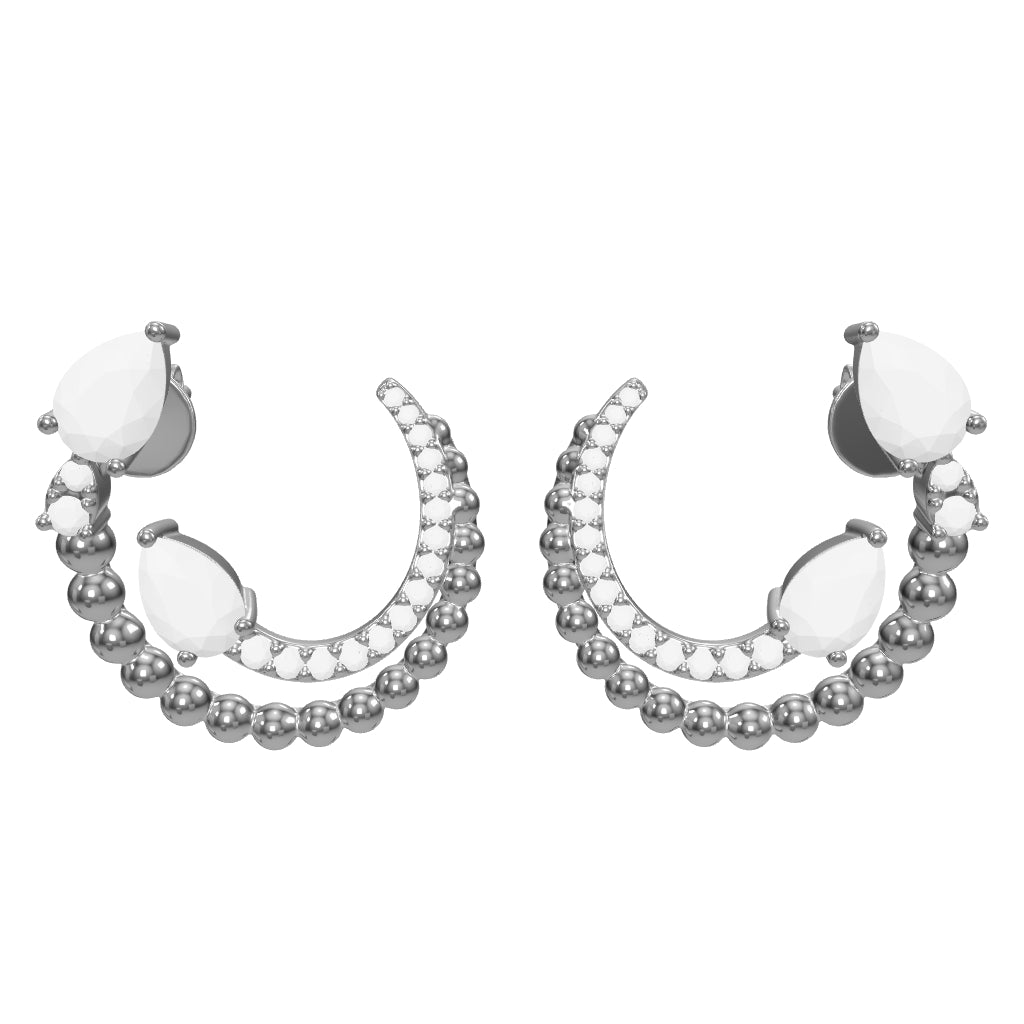 1.79 ct. Sapphire Earrings
