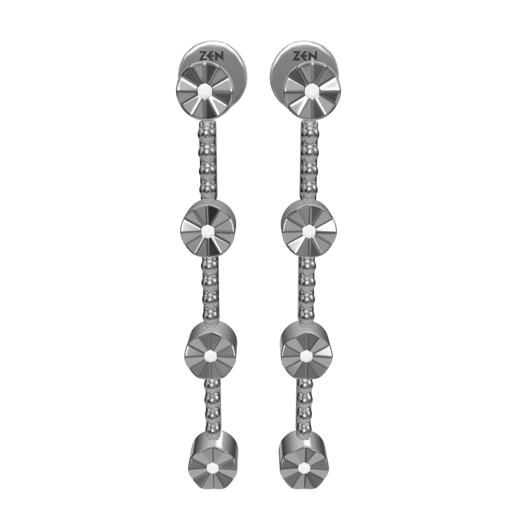 0.06 ct. Tennis Diamant Ohrringe