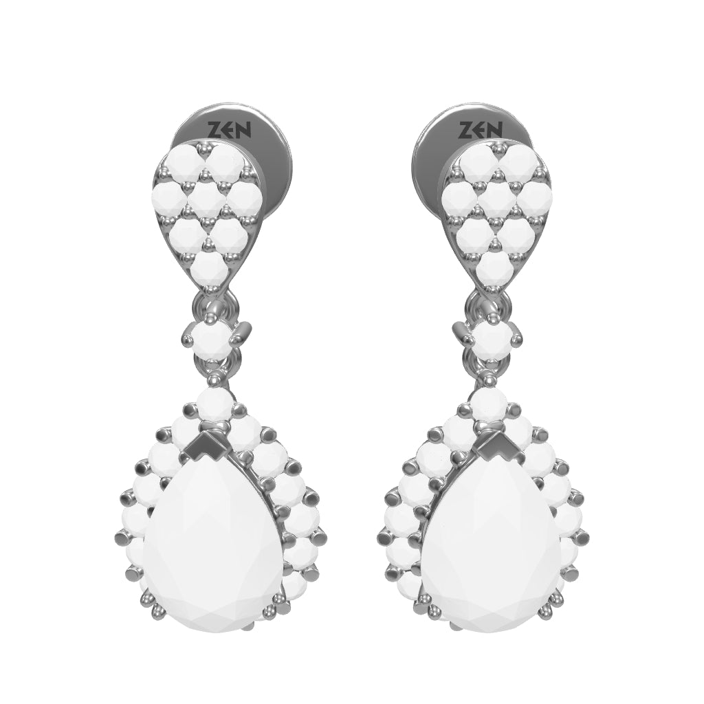 1.86 ct. Sapphire Earrings
